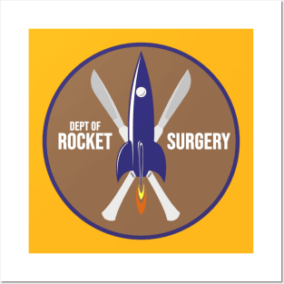 Department of Rocket Surgery Posters and Art